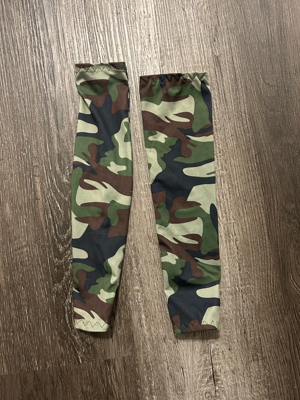 camo athletic arm sleeves sporty kids
